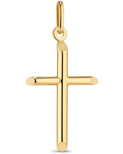 DEVATA Metallic Cross Pendant