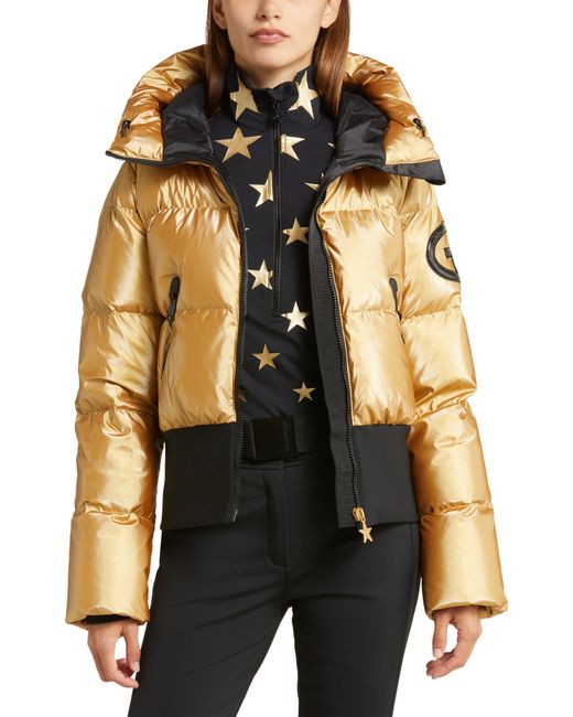Goldbergh Bergh Bombardino Hooded Waterproof Down Puffer Jacket At