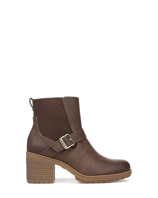 Dr. Scholls Brown Parker Platform Bootie