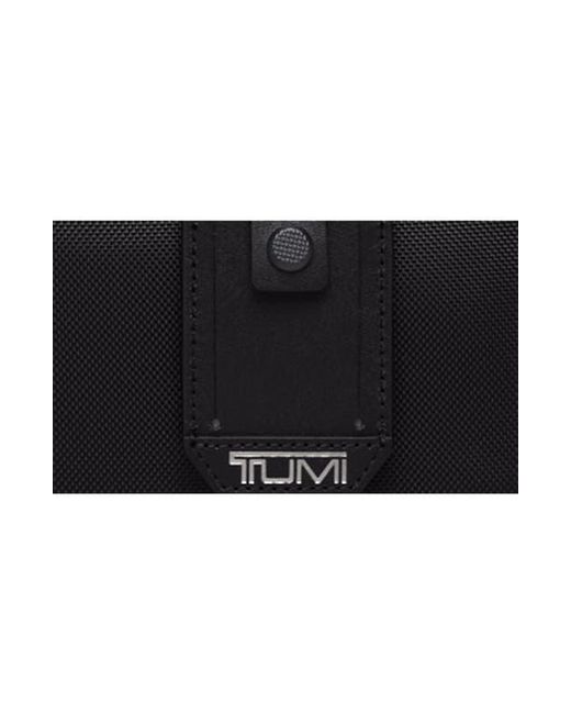 Tumi Black Surveillance Front Flap Backpack