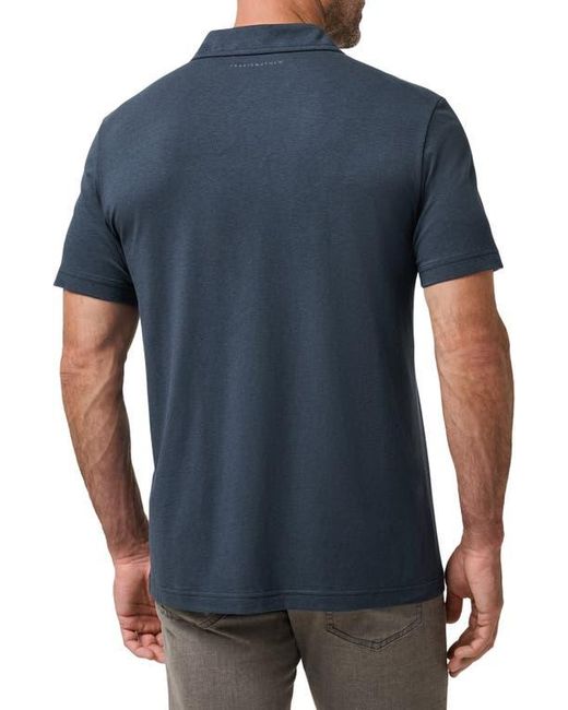 Travis Mathew Blue The Cloud Polo for men