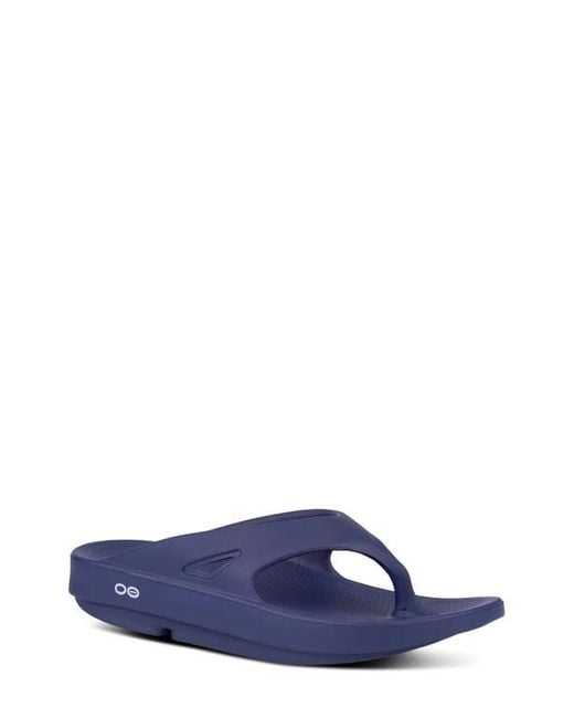 OOFOS Blue Ooriginal Flip Flop for men