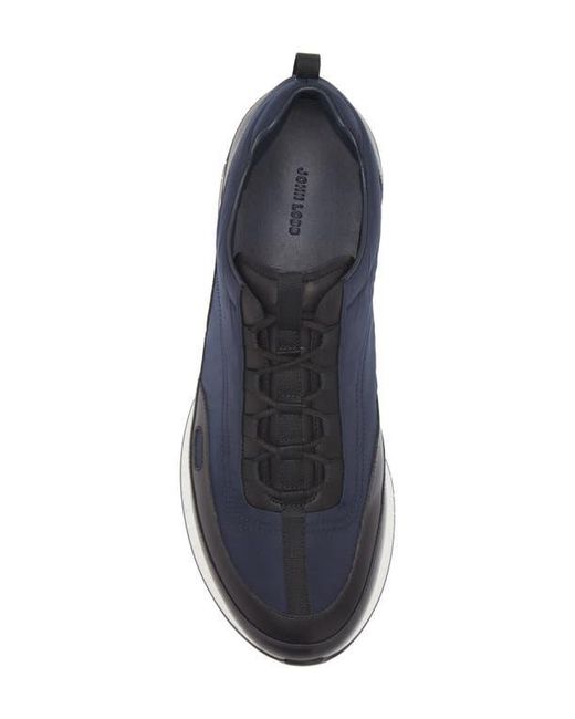 John Lobb Blue Laced Stream Sneaker for men