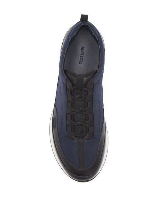John Lobb Blue Laced Stream Sneaker for men