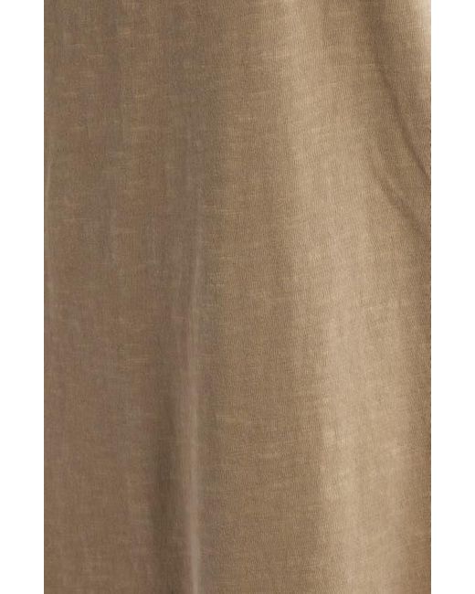 Treasure & Bond Natural Cotton V-Neck Maxi Dress