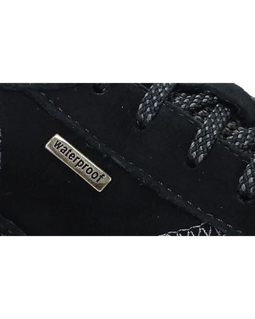 Dansko Black 'Paisley' Waterproof Sneaker