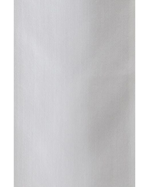 Cinq À Sept White Benji Wide Leg Jeans