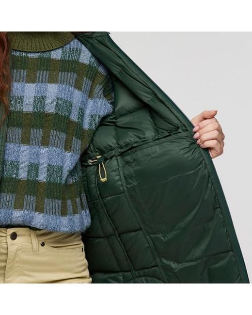 COTOPAXI Black Repleto Down Long Jacket