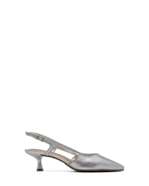 BOTTER Metallic Botolivia Legacy Pointed Toe Slingback Pump