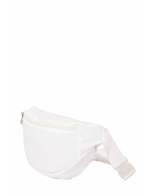 Baggallini White Swift Belt Bag Sling