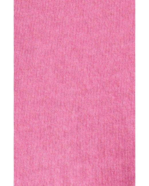 Carhartt Pink Nelson Oversize Logo Patch T-shirt for men