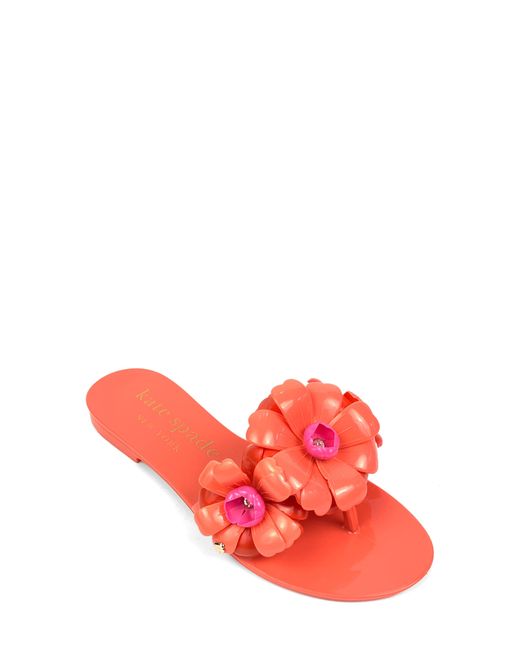 Kate Spade Jaylee Flip Flop in Red Lyst