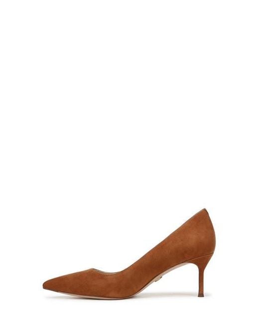Veronica Beard Brown Rita Pointed Toe Pump