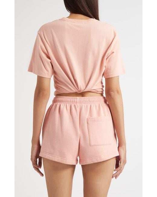 Sporty & Rich Pink California Emblem Graphic T-Shirt