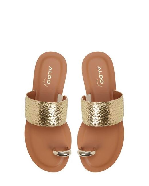 ALDO Metallic Beachwalk Slide Sandal