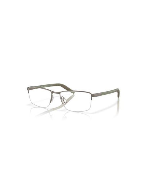 Costa Gray 55Mm Rectangle Optical Glasses for men