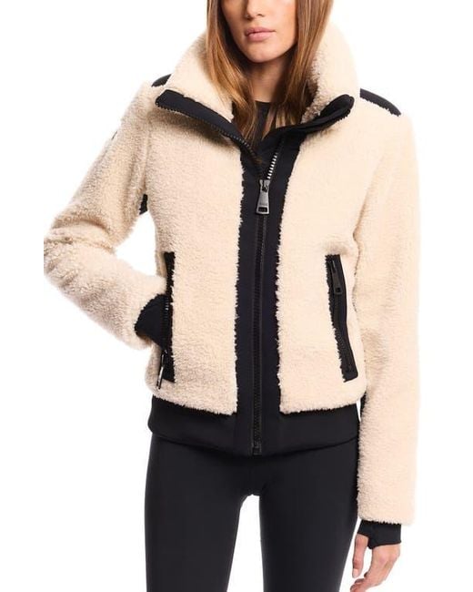 Sam. Black Willie Faux Shearling Jacket