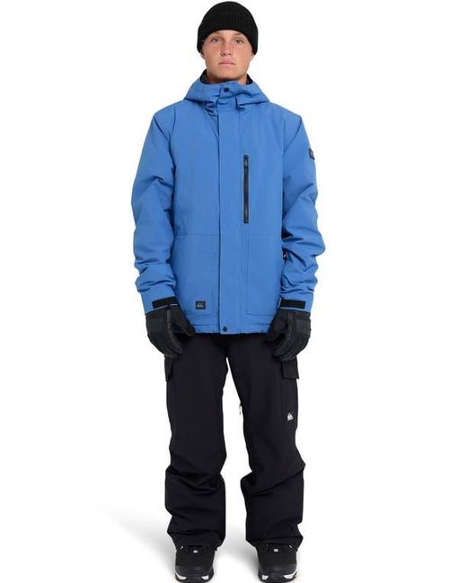 Quiksilver Blue Mission Water Resistant Warmflight Insulated Jacket for men