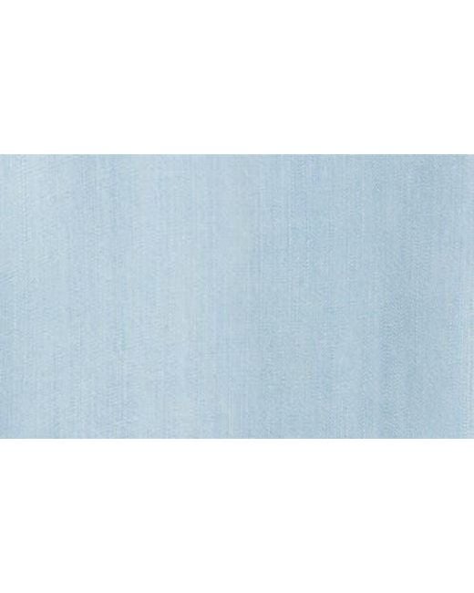 Cloth & Stone Blue Trim Chambray Shirt