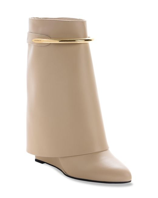 Givenchy Natural Shark Pinch Ankle Boot