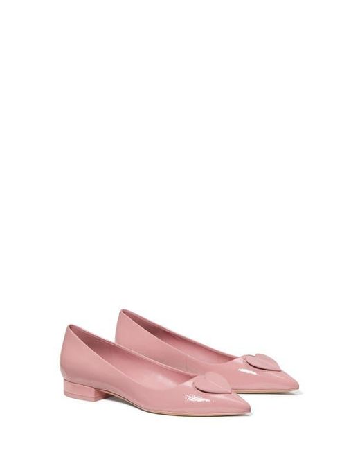 Kate Spade Pink Lover Crinkle Patent Leather Low Pump