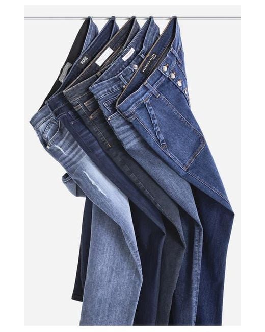 PAIGE Blue Hoxton Skinny Jeans