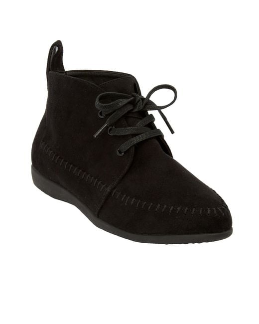 Comfortview Black The Elsa Bootie