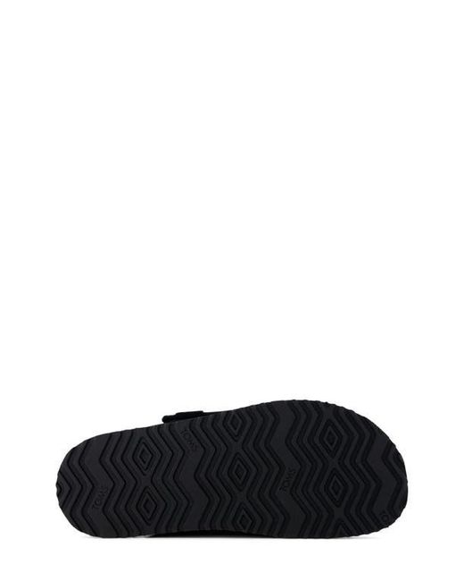 TOMS Black Danilo Slide Sandal for men