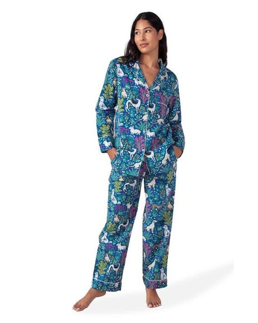 Printfresh Blue Long Pj Set