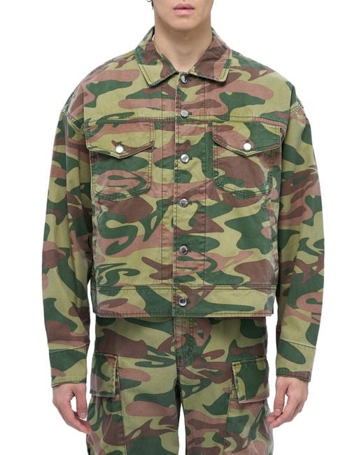 Alpha Style Green Malaga Workwear Jacket for men