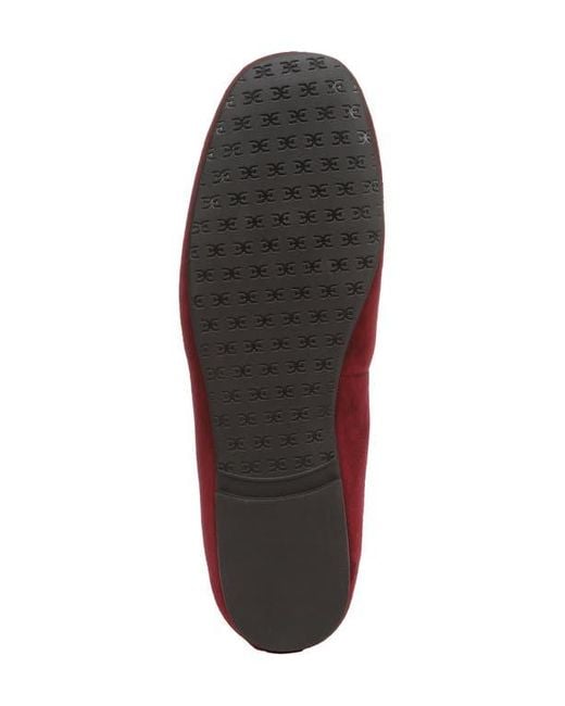 Sam Edelman Red Arya Ballet Flat