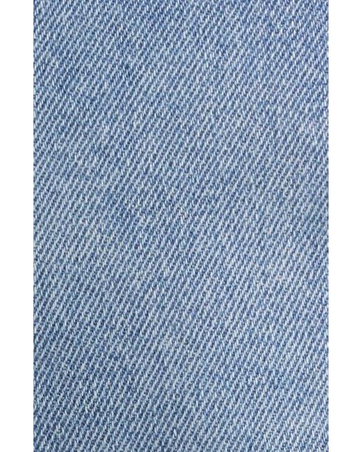 PTCL Blue Relaxed Hem Denim Bermuda Shorts