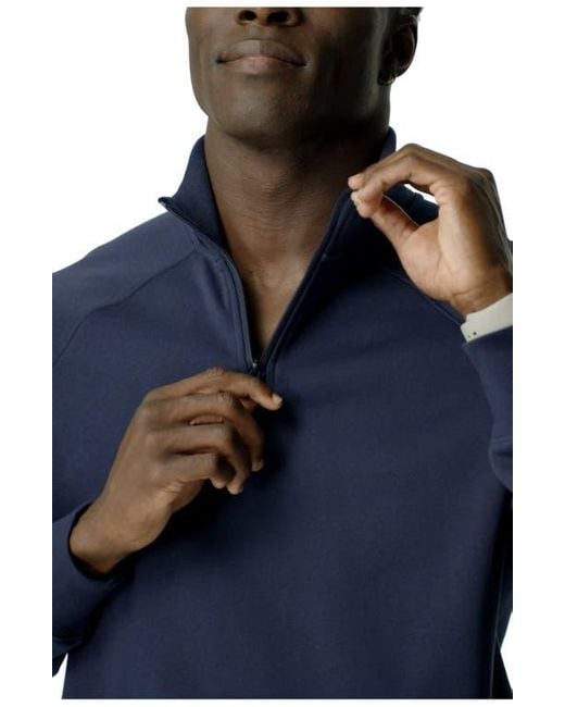 Fabletics Gray The Year Round Terry Quarter Zip for men
