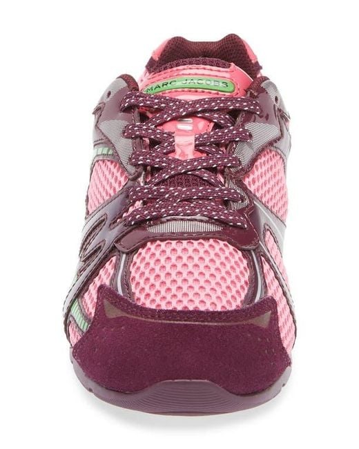 Marc Jacobs Purple The 72 Spring Sneaker