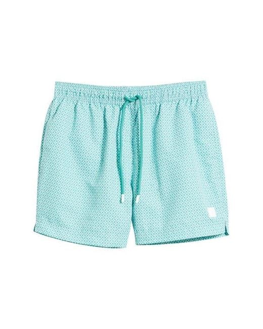 Boss Blue Vibe Swim Trunks for men