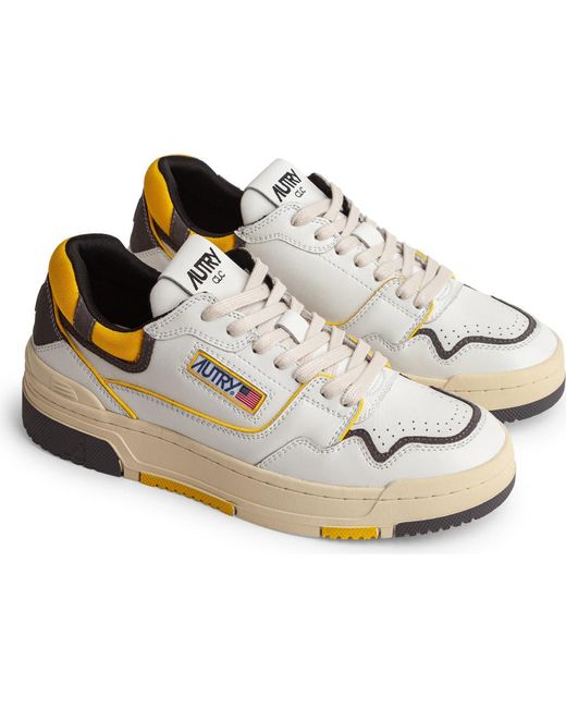 Autry Metallic Clc Low Top Sneaker for men