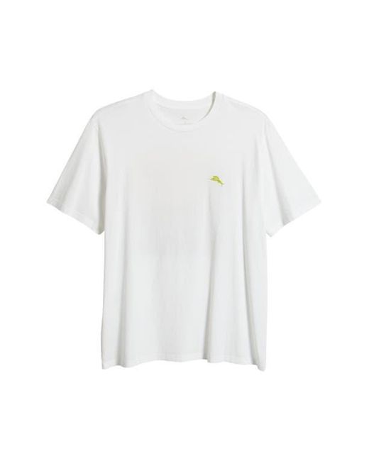 Tommy Bahama White Fairway Fiesta Cotton Graphic T-Shirt for men