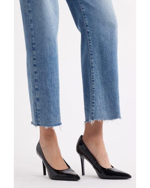 Open Edit Black Demetra Pointed Toe Pump