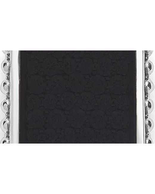 Lagos Black Anthem Agate Id Tag