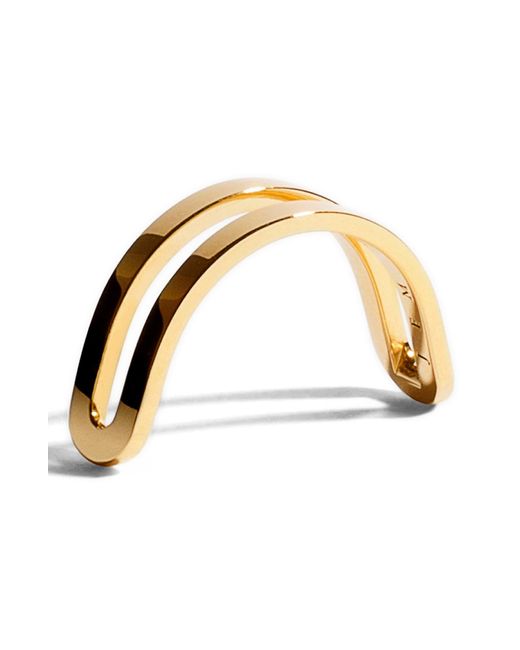 JEM Paris Metallic Étreintes Simple Bright Polish Ring