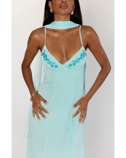 kai maxi dress Kai Crochet Maxi Dress L