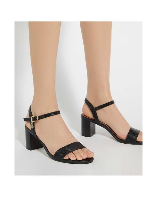 Dune Black Jelly Sandal