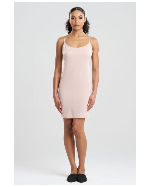 Natori White Body Doubles Chemise