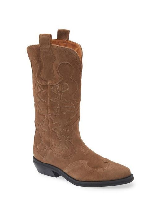 Kaanas Brown Zeke Western Boot