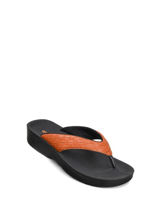 AEROTHOTIC Black Clarus Flip Flop
