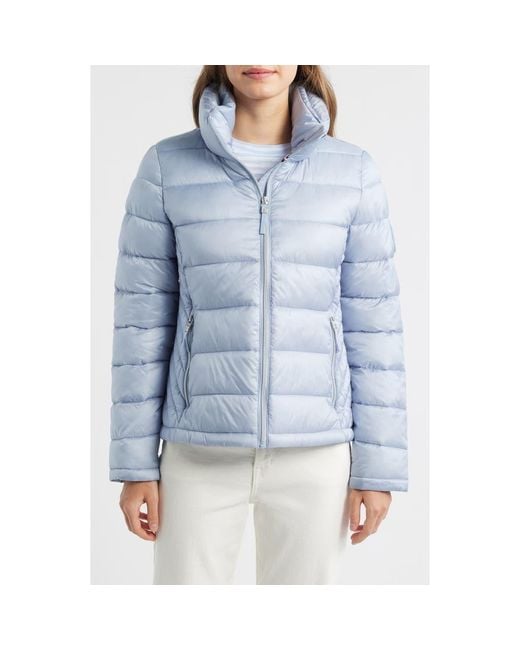 Tommy Hilfiger Blue Packable Puffer Jacket