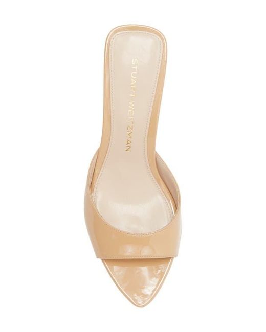 Stuart Weitzman Natural Lexington 50 Mule