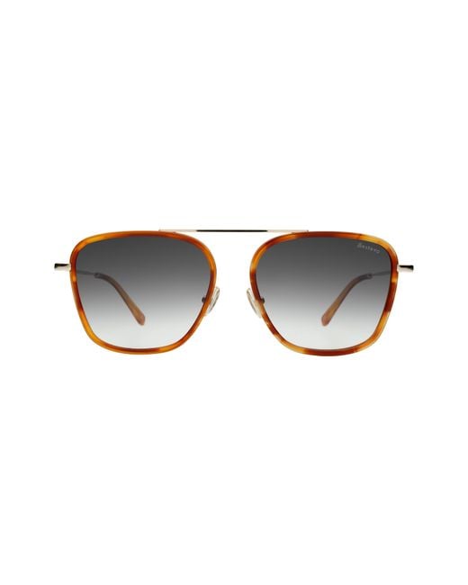Illesteva Brown Samos Ace Sunglasses