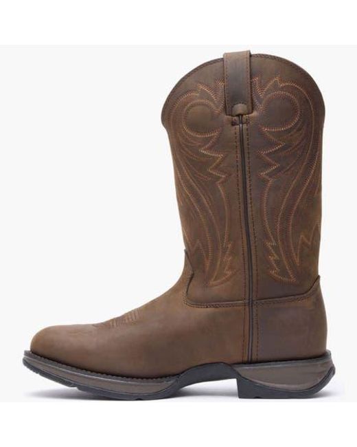 Durango Brown Chocolate Pullon Western Boot for men