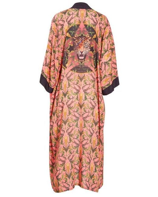Henelle Red Duster Robe